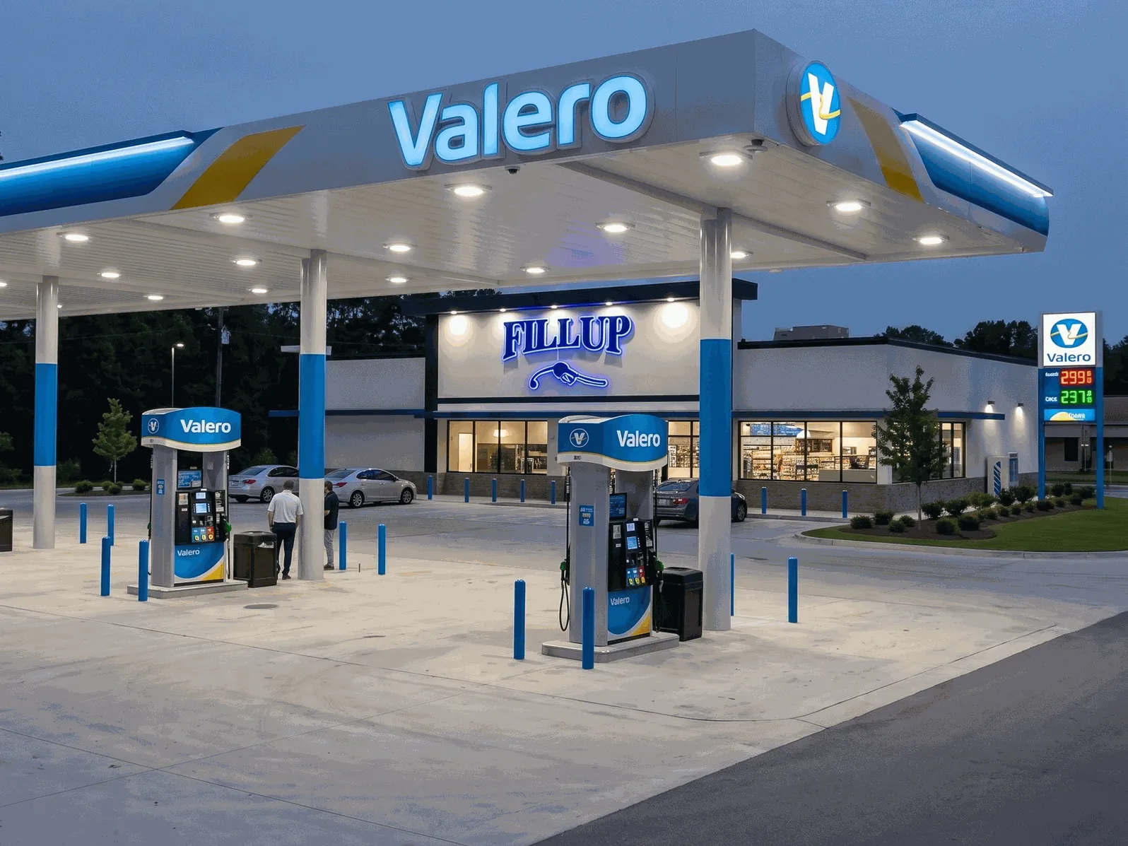 Valero Gas Station - Fort Worth, TX ENGCO project.
