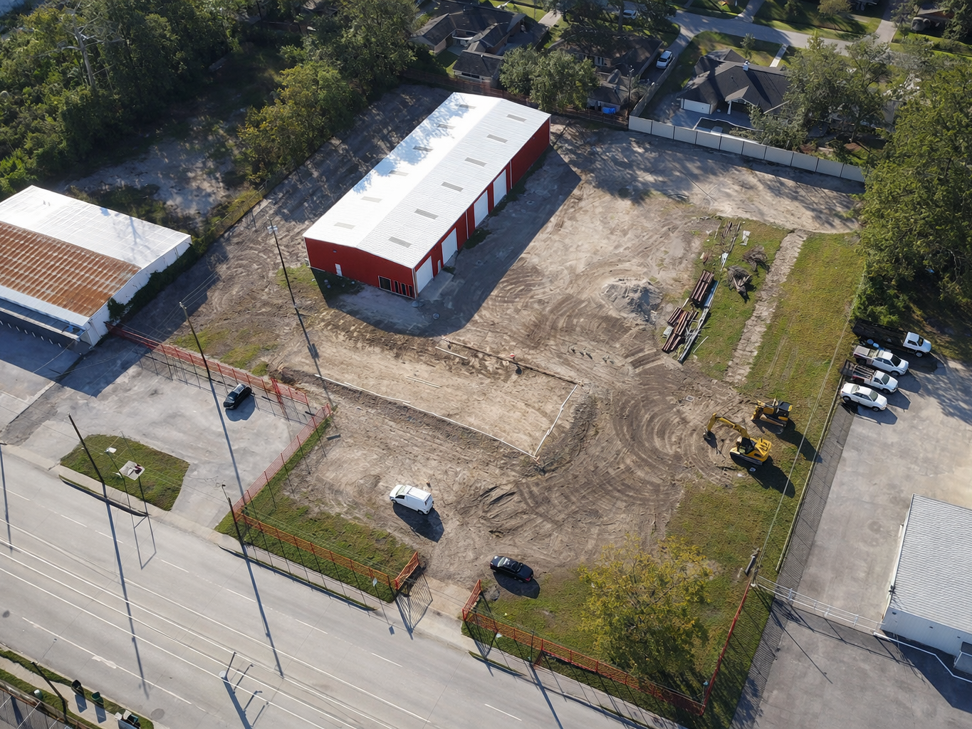 Valero gas station project delivered by ENGCO Group in Texas.