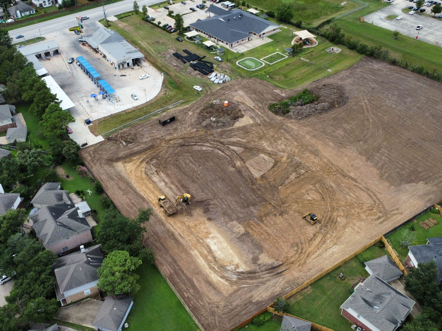 Valero gas station project delivered by ENGCO Group in Texas.
